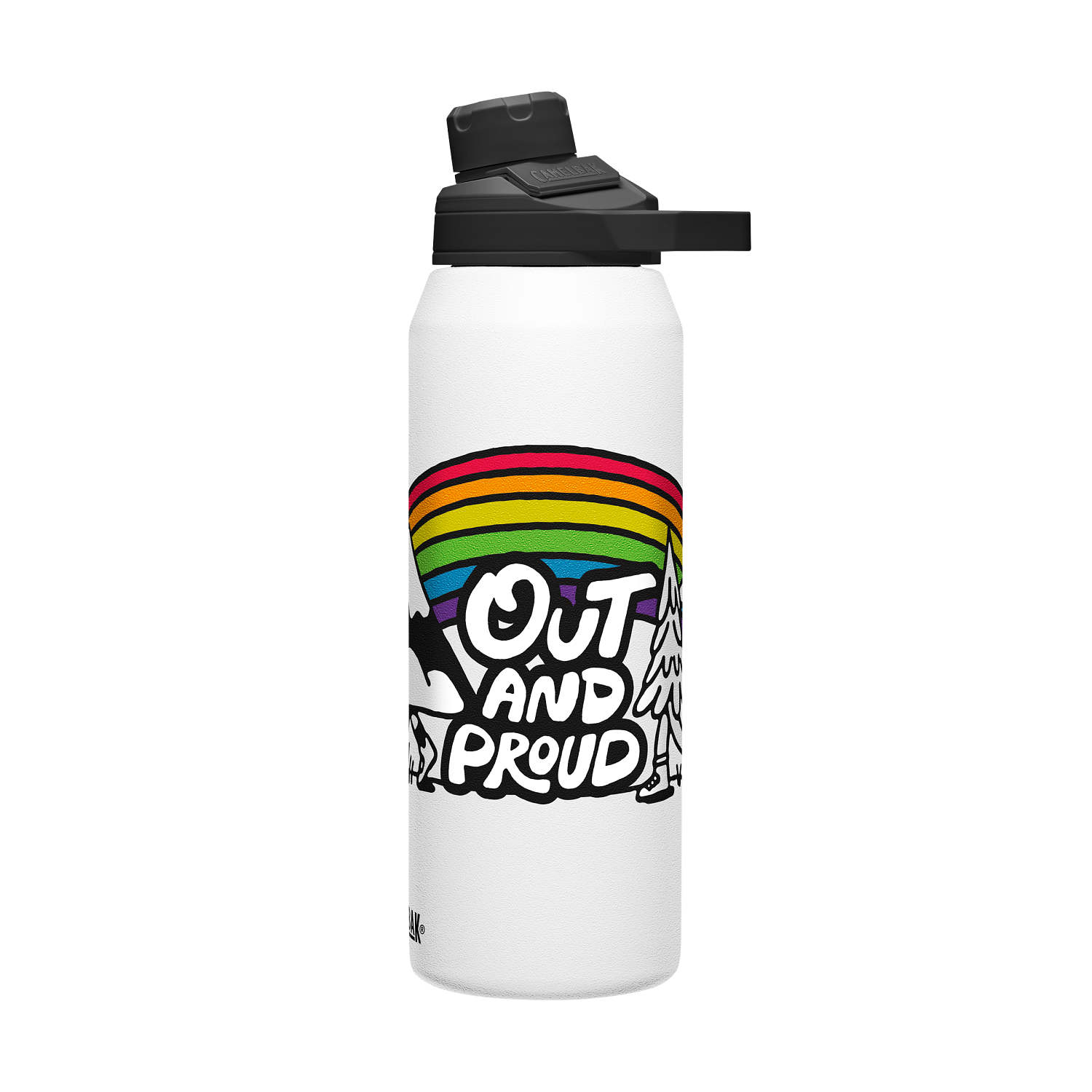 chute-mag-32-oz-water-bottle-insulated-stainless-steel-plus-cleanup-kit-pride-collection-limited-edition-h1 xhvxlhasbo