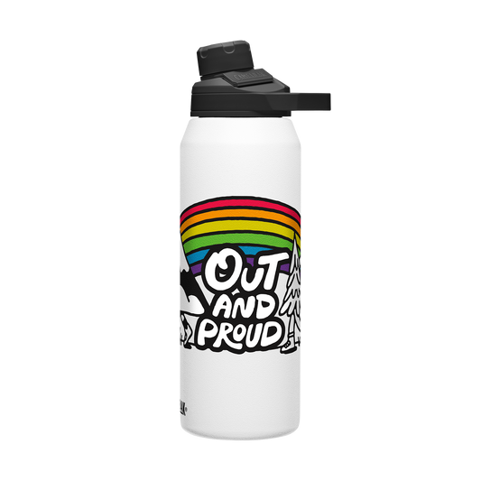 chute-mag-32-oz-water-bottle-insulated-stainless-steel-plus-cleanup-kit-pride-collection-limited-edition-h1 xhvxlhasbo